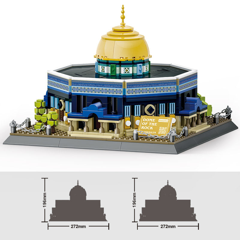 Buildable Masjid Al-Aqsa Blocks – Islamic Learning Brick Set