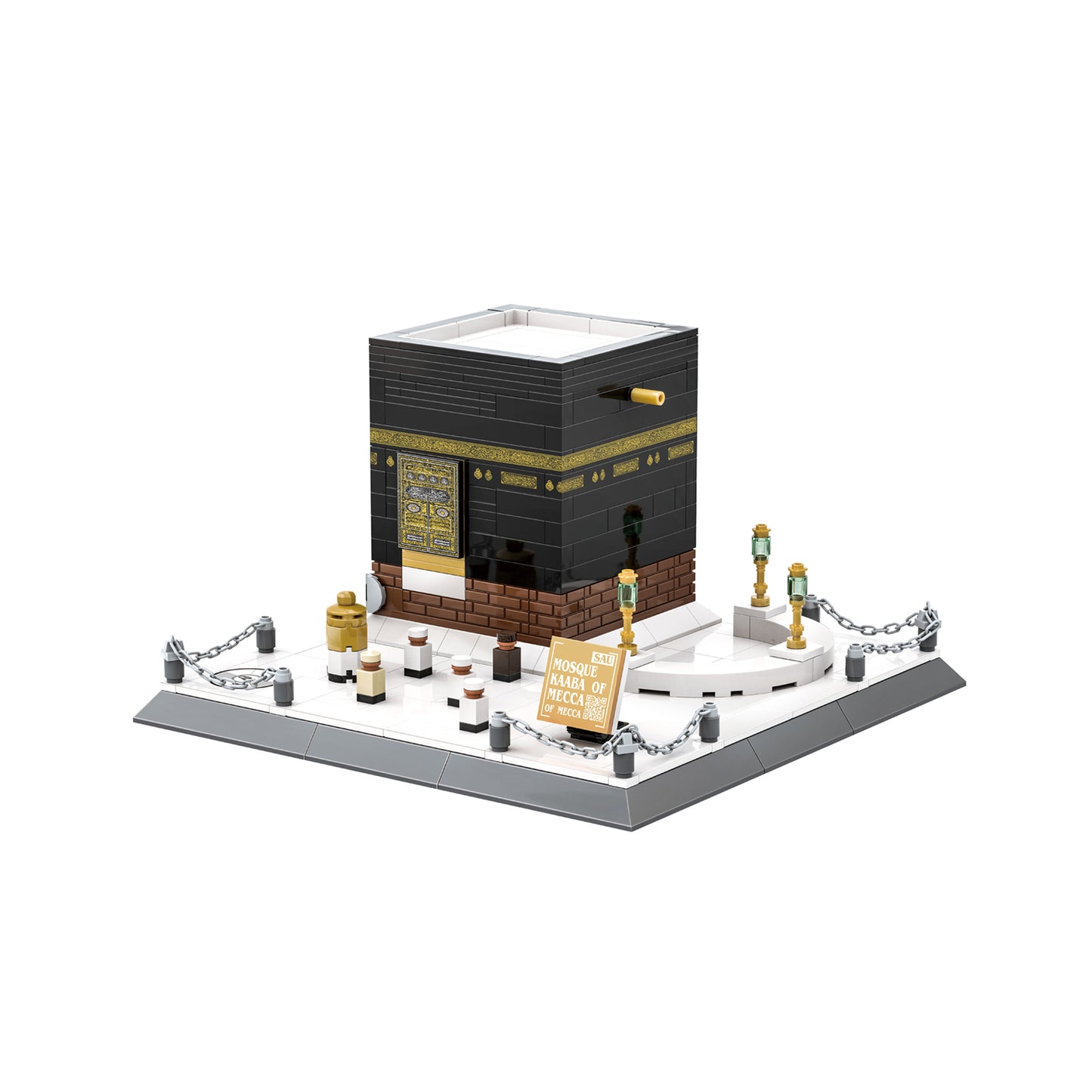 Buildable Kaaba Blocks – Islamic Construction Toy