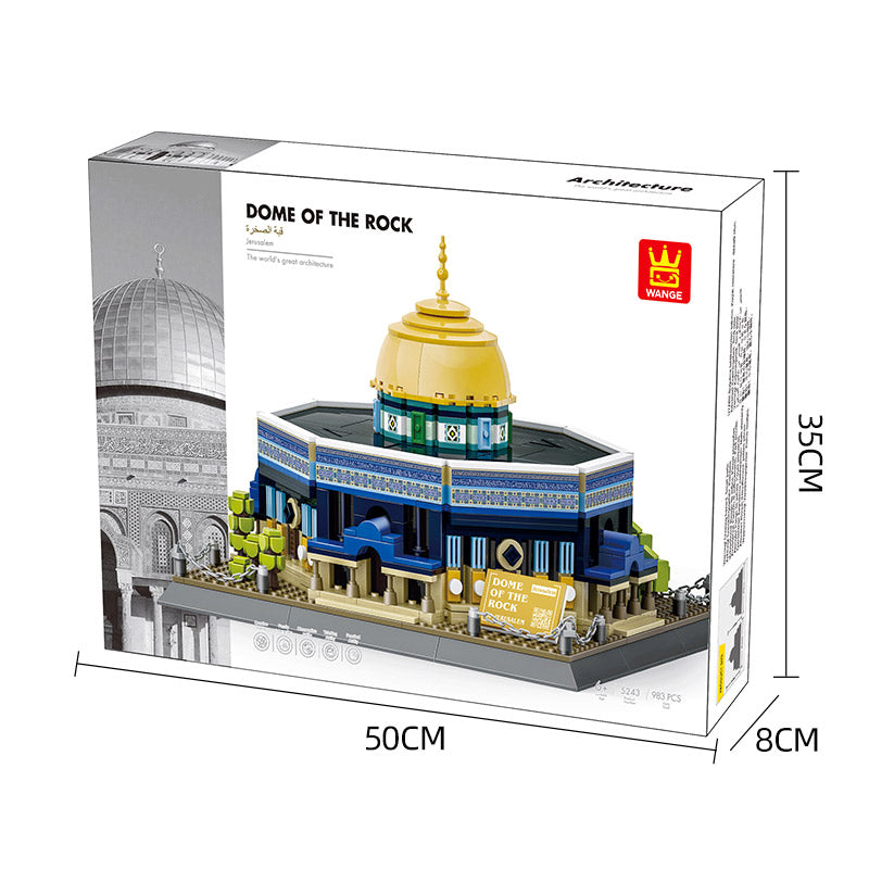 Buildable Masjid Al-Aqsa Blocks – Islamic Learning Brick Set