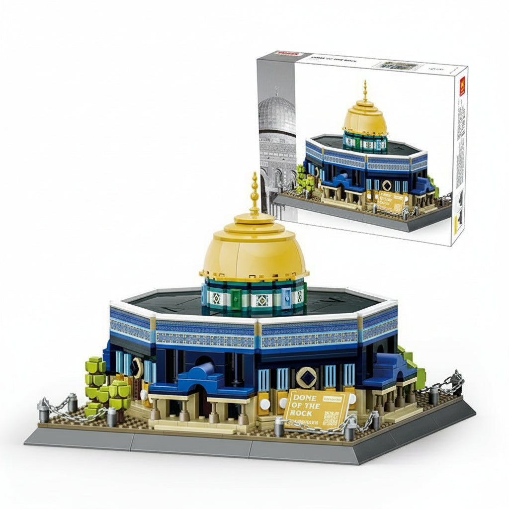 Buildable Masjid Al-Aqsa Blocks – Islamic Learning Brick Set
