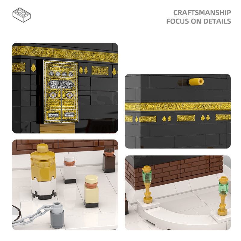 Buildable Kaaba Blocks – Islamic Construction Toy