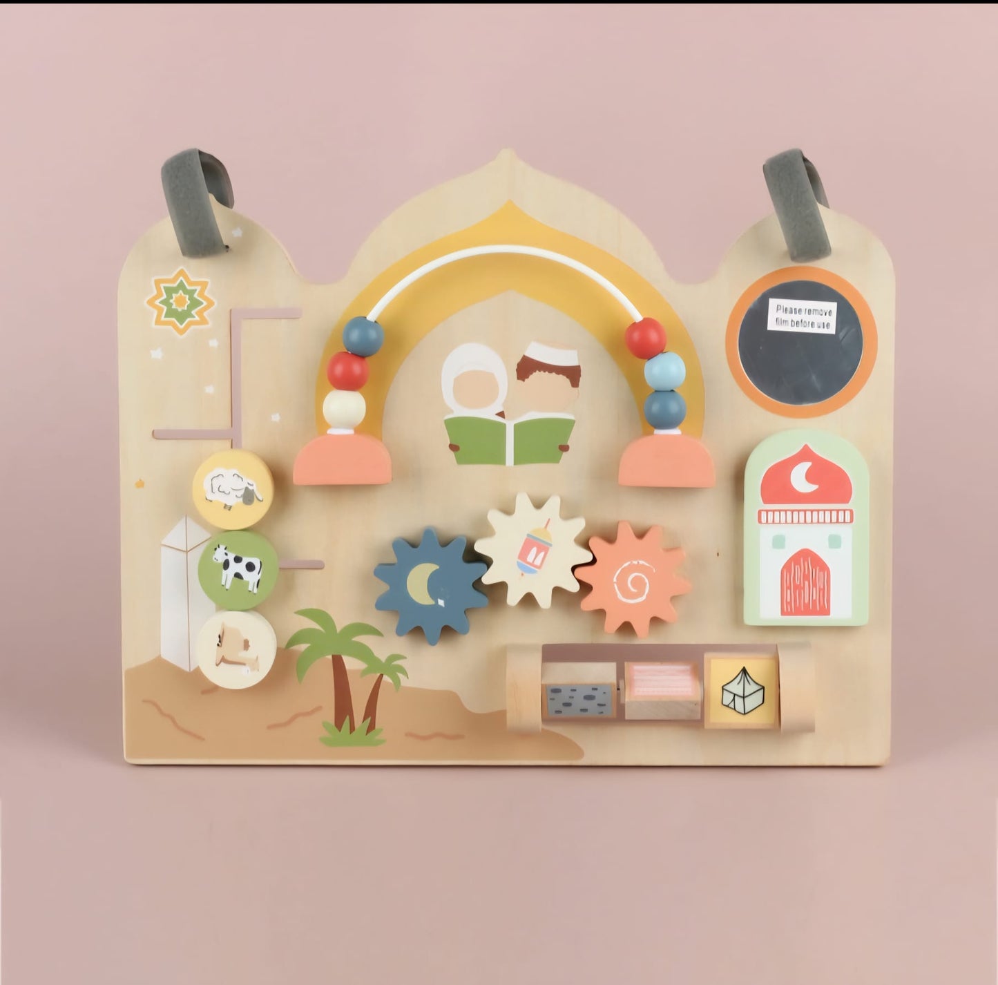 My Little Muslim Busy Board – Montessori Sensory Activity Board