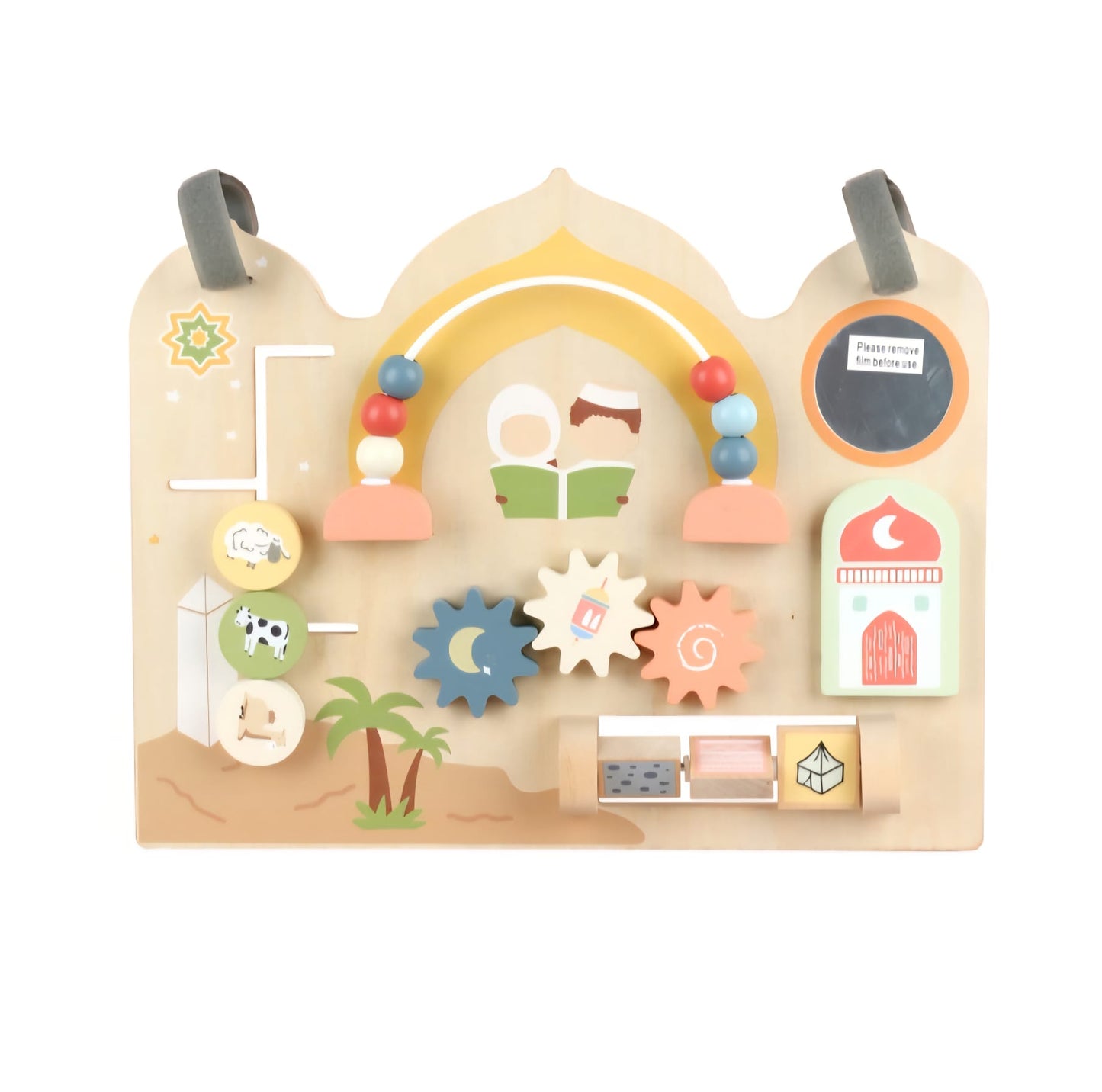 My Little Muslim Busy Board – Montessori Sensory Activity Board
