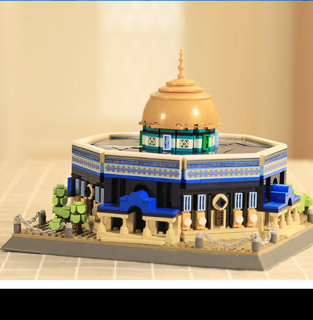 Buildable Masjid Al-Aqsa Blocks – Islamic Learning Brick Set
