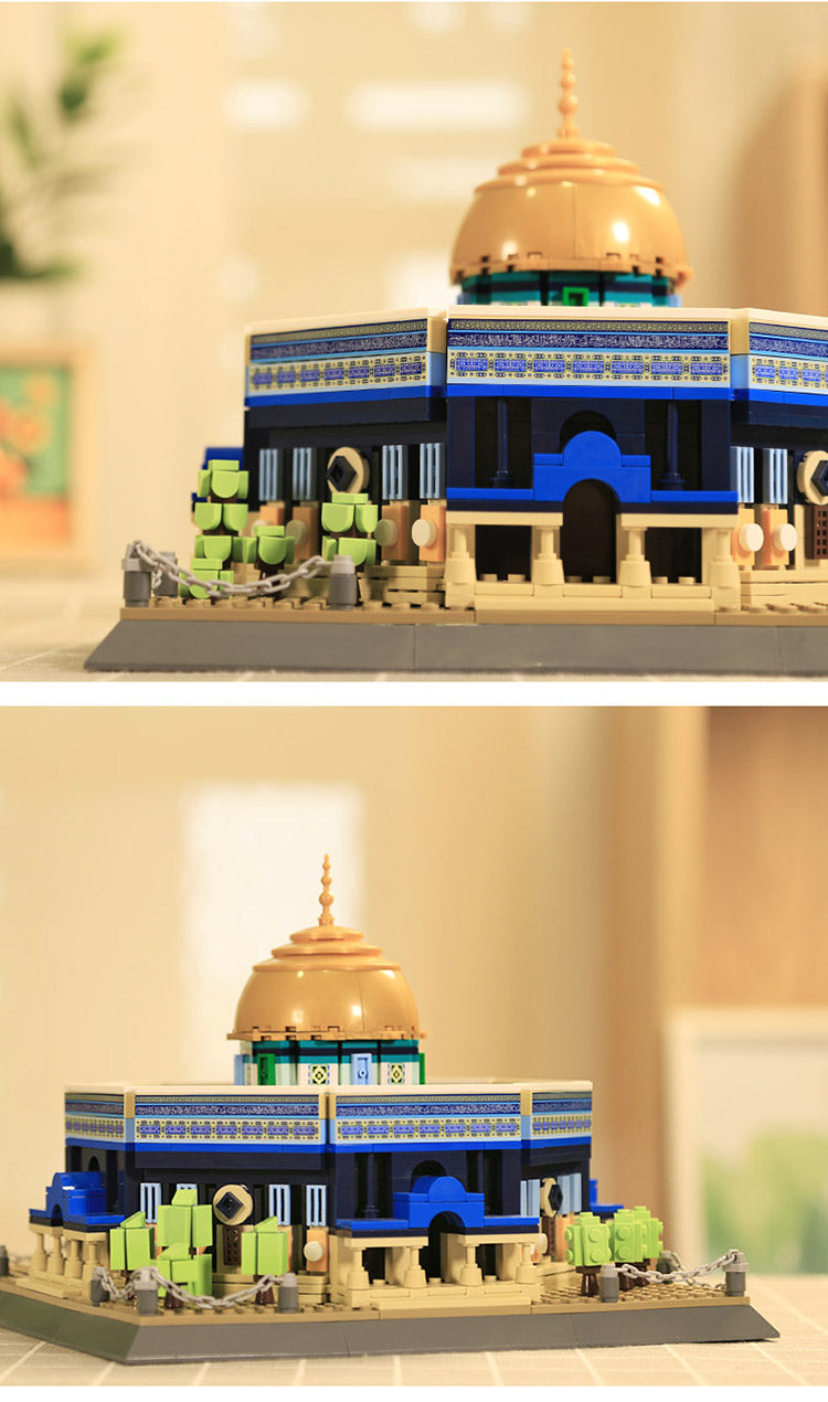 Buildable Masjid Al-Aqsa Blocks – Islamic Learning Brick Set