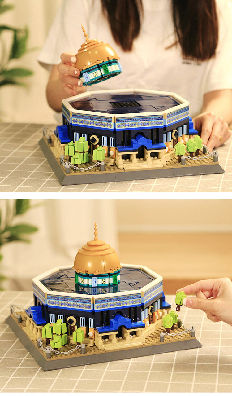 Buildable Masjid Al-Aqsa Blocks – Islamic Learning Brick Set