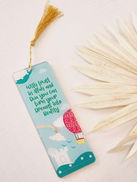 Acrylic Book Mark (double sided print)